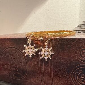 Kendra Scott Snowflake Earrings